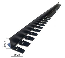 Бордюр ГеоПластБорд Стафф 80 мм, длина 2 м GPBC2.80mm 