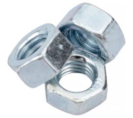 Гайка МЕТАЛЛСЕРВИС M5, DIN 934, оцинк., 100 шт. 1238965 