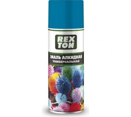 Алкидная универсальная эмаль REXTON голубой, аэрозоль RT101.10 