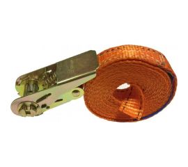 Стяжка (ремень) крепления груза Дали-Авто кольцевая, 0.5 м, 25 мм, 0.5-0.9 т (лента + механизм, без крючков) DA-01593 