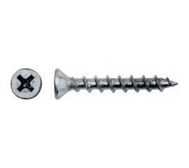 Оконный саморез Метизный двор 4,0x30 острый, белый, 25 шт. 4690441018472 