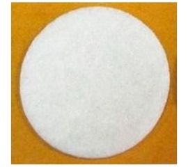 Фетровый самоклеящийся пункт Невский Крепеж D28 мм, белый, 6 шт. 801785 