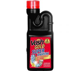 Средство для прочистки труб VASH GOLD Super гранулы 600 гр 307338 