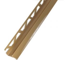 Раскладка внутренняя для плитки Ideal 10 мм, 2.5 м, 010 кремовый Вп10 010 КРМ 