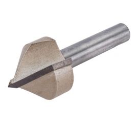 Фреза по дереву пазовая галтельная 90 градусов, 25х20.7 мм, хв-к 8 мм Strong СТФ-10040025 