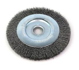 Щетка дисковая для УШМ 150x15x22.2 мм, проволока гофр. сталь 0.35 мм SIT 2470 