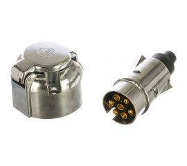 Разъем-электро фаркопа в блистере /металл/ , комплект AUTOVIRAZH AV-4007 