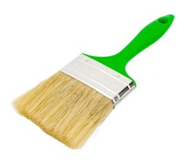 Плоская кисть Управдом ""Lazur"" 75мм, смешанная щетина, пластиковая ручка 4100000552 