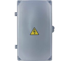 Пластиковый корпус с монтажной панелью KRZMI Solid ЩМПпл-3 глухая дверь 368x200x117 IP55 4651117991390 