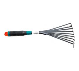 Малые грабли САДОВИТА Веер 9 зубьев, с пластиковой ручкой 00076504 