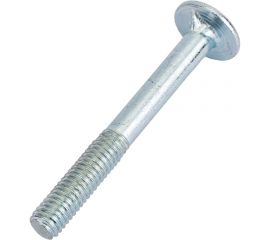 Мебельный болт с усом Element DIN 607 6x50 белый цинк 40 шт 244320 