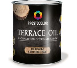 Масло для террас ПРОСТОКОЛОР платина, 0,75 л 83938 