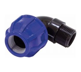 Отвод разъемный наружная резьба CN-TB ПНД 75x2 1/2" TEBO 017030714 