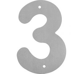 Декоративный элемент ООО "СВОЙ МАСТЕР" цифра 3 арт. 07.0003 