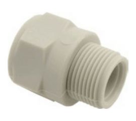 Переходник FV-PLAST с пласт. резьбой наружной без втулки Dg 32x1 100 10 213032 