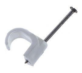 Скоба для электрокабеля Стройбат 10 плоская 50 шт 014911 