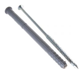 Дюбель-гвоздь 8х120 потайная манжета, полипропилен 100шт - коробка Tech-Krep SM-L 117984 