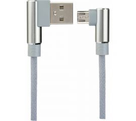 Кабель PERFEO USB2.0 A вилка - Micro USB вилка угловой серый длина 1 м. бокс U4805 30 013 258 