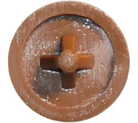 Заглушка Невский Крепеж №2 темно-бежевая (15 шт) - пакет нк 800778 