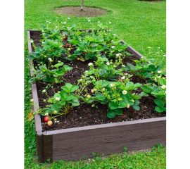 Ограждение для грядки из ДПК Eno 1x3 м, высота 27 см 4657783910581 