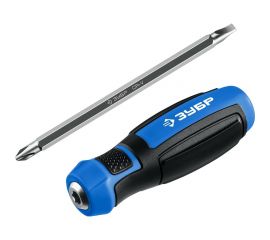 Переставная отвертка ЗУБР Профессионал-П2 SL6/PH2 25029 
