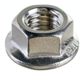 Шестигранная гайка с фланцем и насечками DINFIX DIN 6923, нерж. А2, M10, 10 шт. 00-00001930 