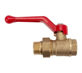 Шаровой кран для воды VALFEX OPTIMA латунный 1/2"" ВР/НР рычаг, амер-ка, 11Б27фт1М VF.225.L0R1.012.Bir 