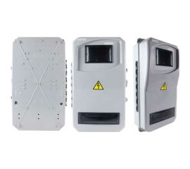 Пластиковый учетно-распределительный навесной корпус KRZMI ВЩУ 3/10 дверь IP55 4651117990225 