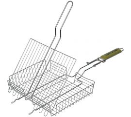 Универсальная решетка-гриль со съемной ручкой BOYSCOUT 61532 