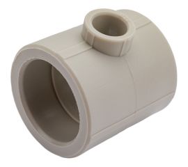 Переходной тройник VALFEX PP-R серый Дн 50х20х50 10502050Г 127-0456 