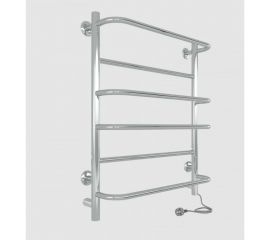 Полотенцесушитель INDIGO Europe Lux без полки electro 60/50 таймер, скрытый монтаж, универсальное подключение R/L LELLE60-50Rt 