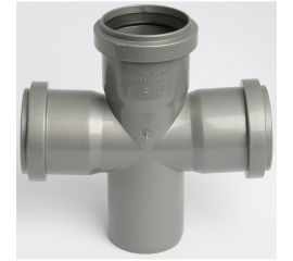 Крестовина Flextron D 50x50x50 мм 87,5 градусов, для внутренней канализации 143624 