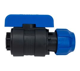 Шаровой кран VALFEX ПНД компрессионный цанга - внутренняя резьба, разборный 32x1/2"" 1210012532012 