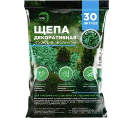Декоративная щепа Сила Суздаля зеленая, 30 л 4680004063278 