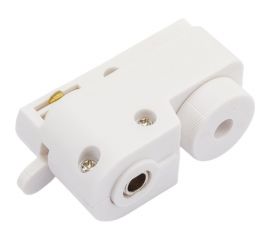 Адаптер для однофазного шинопровода Volpe G61 WHITE 1 POLYBAG UBX-Q122 UL-00006061 