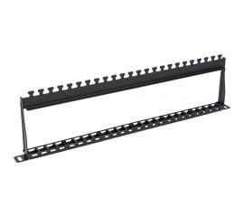 Наборная патч-панель LANMASTER 19 компактная, неэкранированная, 24 порта, 0.5U LAN-PPC24OK-UTP 