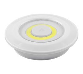 Светодиодный светильник-кнопка FERON 3шт в блистере+пульт 1LED 3W 3*AAA белый, FN1207 23378 