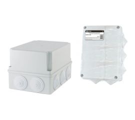 Распаечная коробка с крышкой ОП 190х140х120мм, IP44, 10 гермовводов TDM SQ1401-1245 