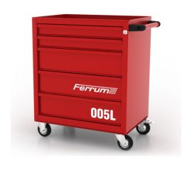 Инструментальная тележка FERRUM с 5 ящиками 02.005-3000 