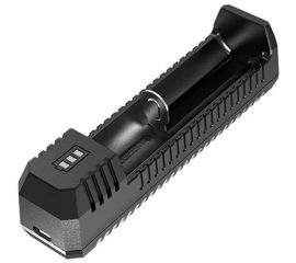 Зарядное устройство Nitecore UI1 18650/21700 на 1АКБ Intellicharge V2 Совместим с Li-ion и IMR аккумуляторами с автоматическим определением 18476 
