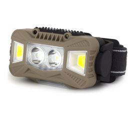 Налобный фонарь ЯРКИЙ ЛУЧ lh-240 ""механик pro"" ближний+дальний свет max420Лм +red, аккумулятор 1800mah, встроенное зу 4606400106678 