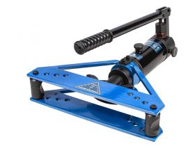 Гидравлический горизонтальный трубогиб STELS 6т, башмаки 1/2 –1, в металлическом кейсе 18146 