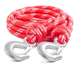 Буксировочный трос AUTOPROFI веревка, 12т, 2 крюка, сумка, длина 5м TRV-120 1 