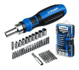 Компакт-38 набор: реверсивная отвертка с насадками 38 шт ЗУБР 25165-H38_z01 