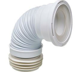 Труба для унитаза VIRPLAST гофрированная, армированная, D110 мм., L200-350 мм 70984968 