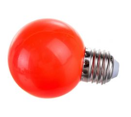 Светодиодная декоративная лампа Volpe LED-G60-3W/RED/E27/FR/С UL-00006959 