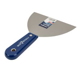 Стальной шпатель Управдом 150 мм, с пластиковой ручкой двойной фиксации 4100001508 