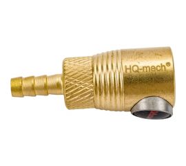 Наконечник для подкачки шин латунный кнопочный ЕВРО 6 мм HQ-mech УТ000002217 