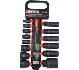 Набор головок ударных комбинированный на пластиковом держателе F-4149MPB 14 шт, 1/2"" Forsage 50482 