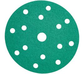 Круг абразивный на пленке 150 мм, P80, 15 отв., 100 шт EASY PRO 7108010 